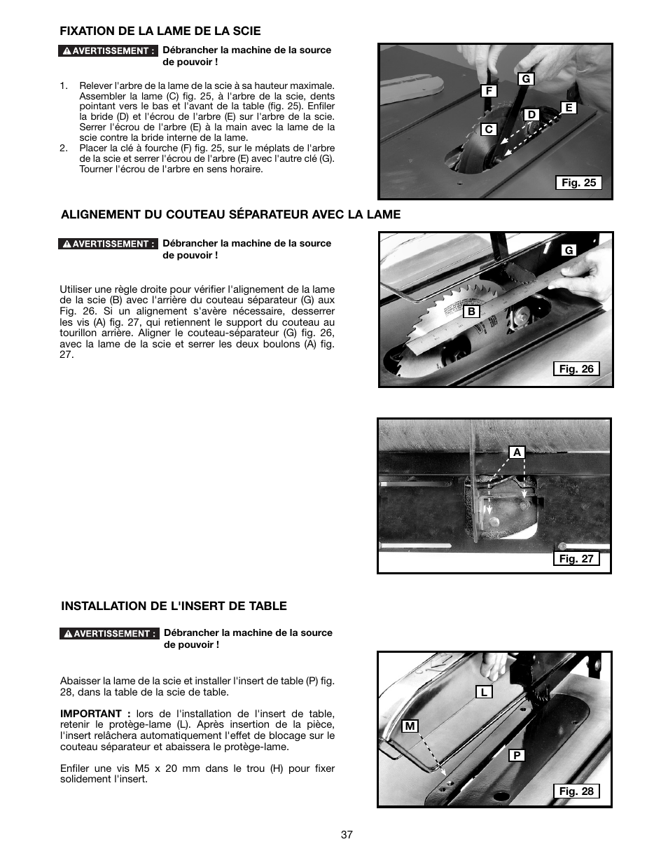 Delta 36-714B User Manual | Page 37 / 76