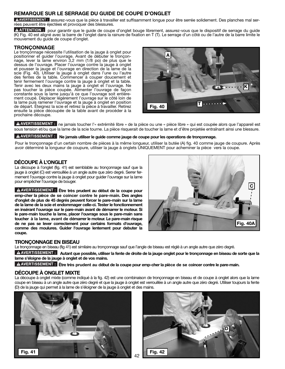 Delta 36-714B User Manual | Page 42 / 76