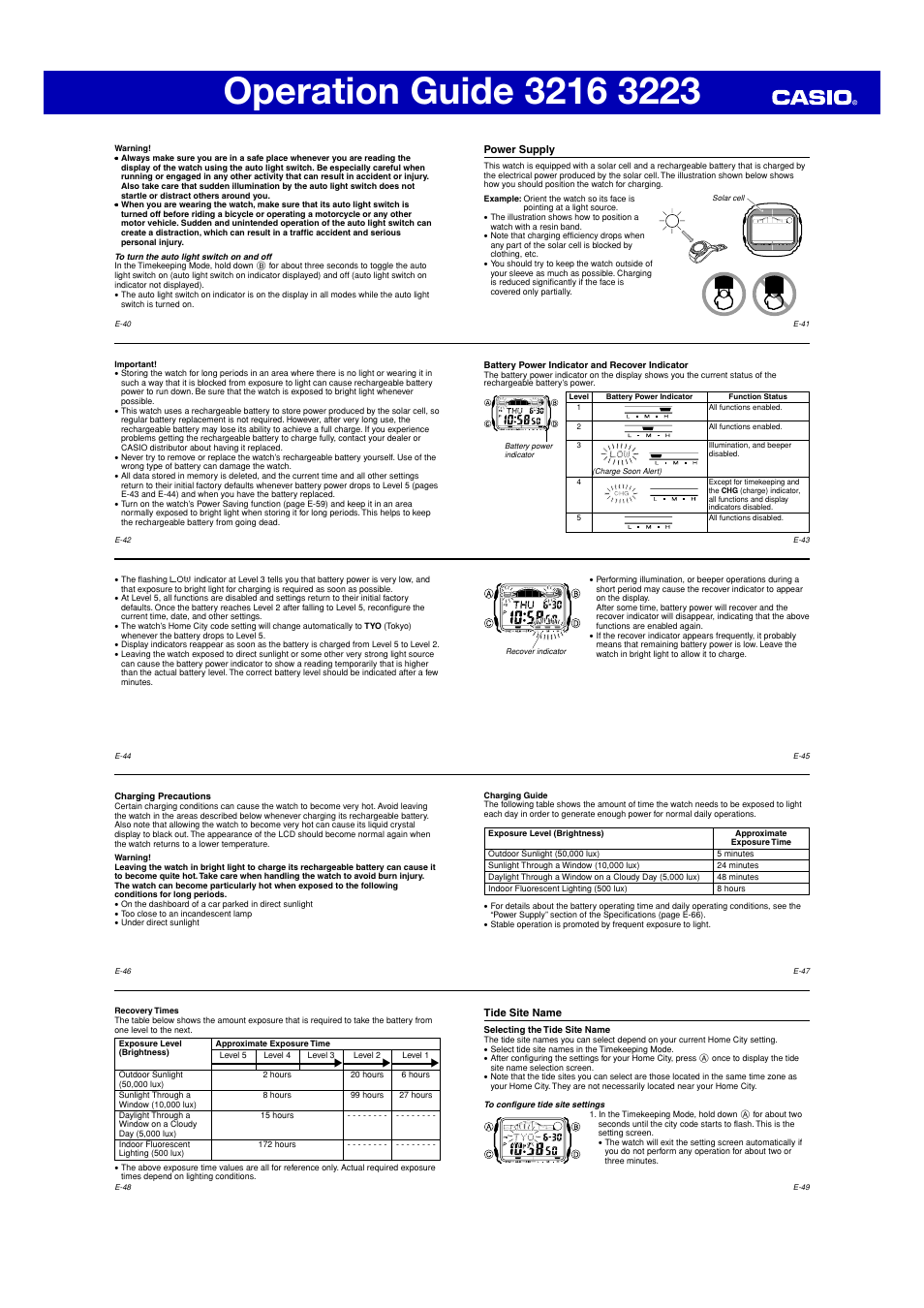 Casio Operation Guide 3216 User Manual | Page 5 / 8