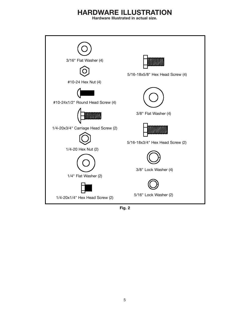 Hardware illustration | Delta 23-840 User Manual | Page 5 / 12