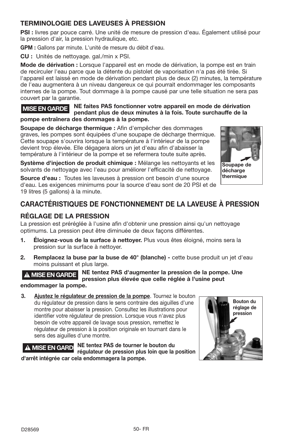 Delta D28569 User Manual | Page 50 / 60