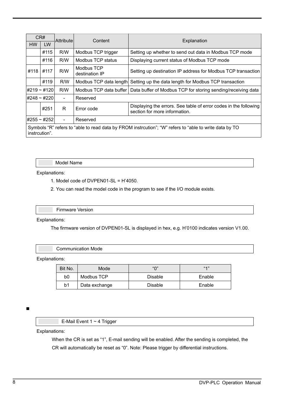 Ethernet communication module dvpen01-sl | Delta DVPEN01-SL User Manual | Page 10 / 58