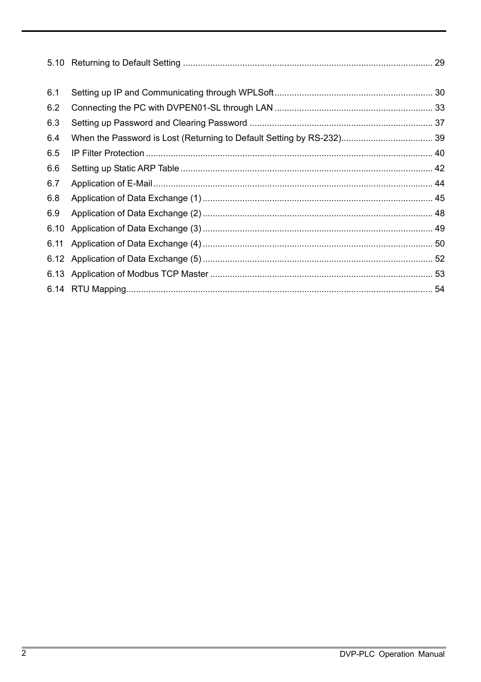 Ethernet communication module dvpen01-sl | Delta DVPEN01-SL User Manual | Page 4 / 58