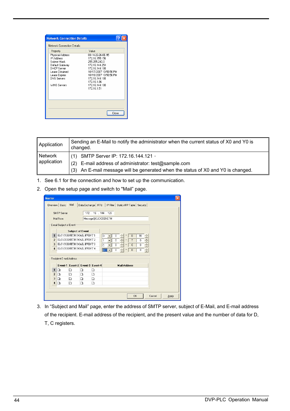 Ethernet communication module dvpen01-sl | Delta DVPEN01-SL User Manual | Page 46 / 58