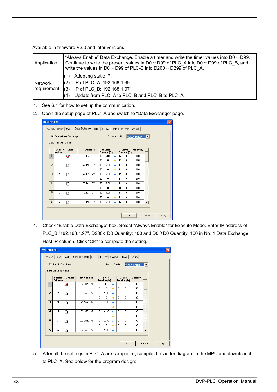 Ethernet communication module dvpen01-sl | Delta DVPEN01-SL User Manual | Page 50 / 58