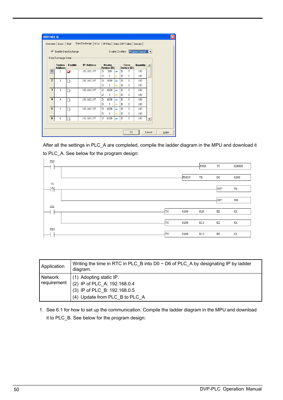 Ethernet communication module dvpen01-sl | Delta DVPEN01-SL User Manual | Page 52 / 58