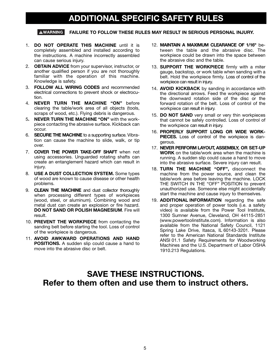 Delta (Model 31-300) User Manual | Page 5 / 24