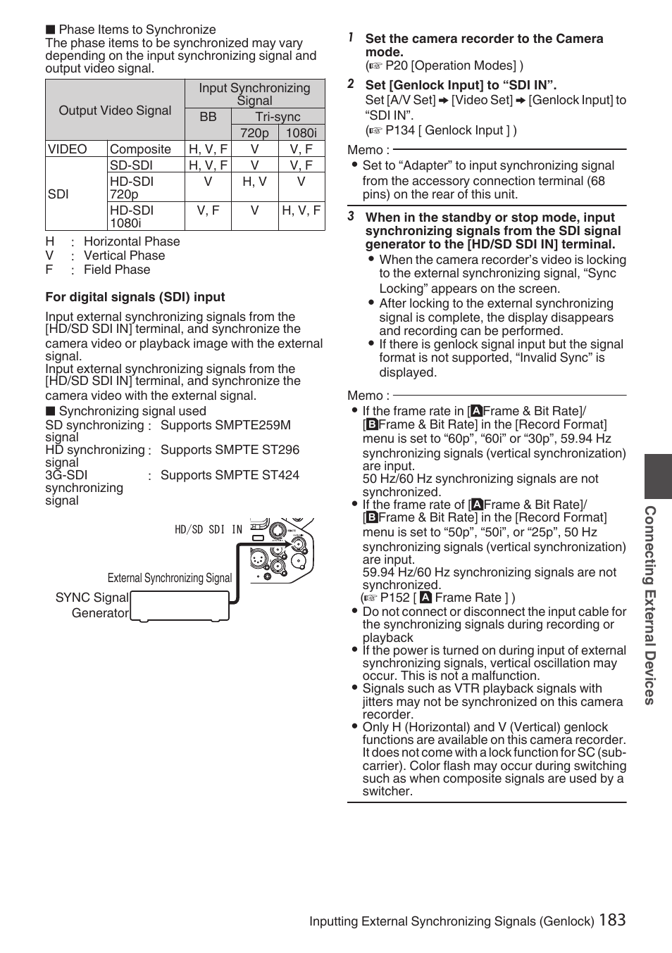 JVC GY-HC900STU 2/3" HD Connected Cam Studio Camcorder (Body Only) User Manual | Page 183 / 236