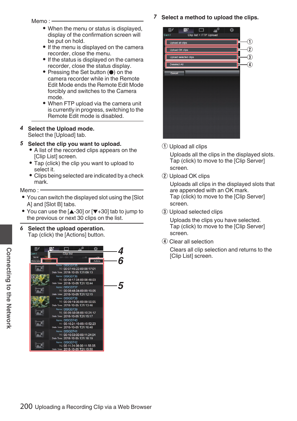 JVC GY-HC900STU 2/3" HD Connected Cam Studio Camcorder (Body Only) User Manual | Page 200 / 236