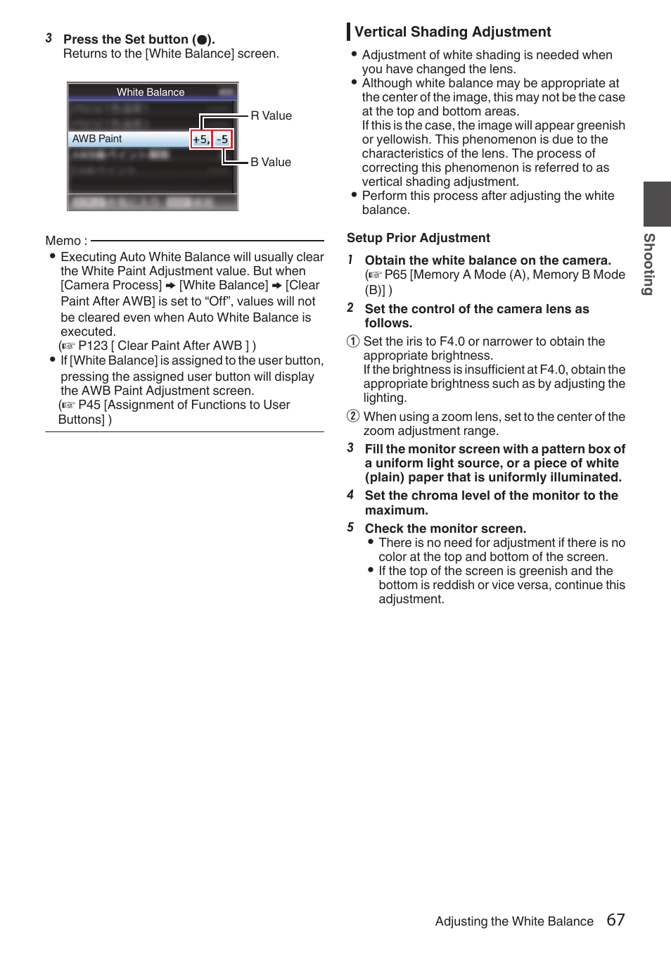 JVC GY-HC900STU 2/3" HD Connected Cam Studio Camcorder (Body Only) User Manual | Page 67 / 236