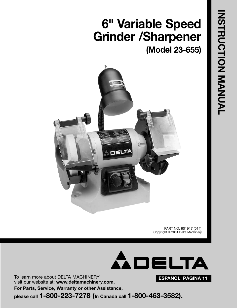 Delta 23-655 User Manual | 9 pages