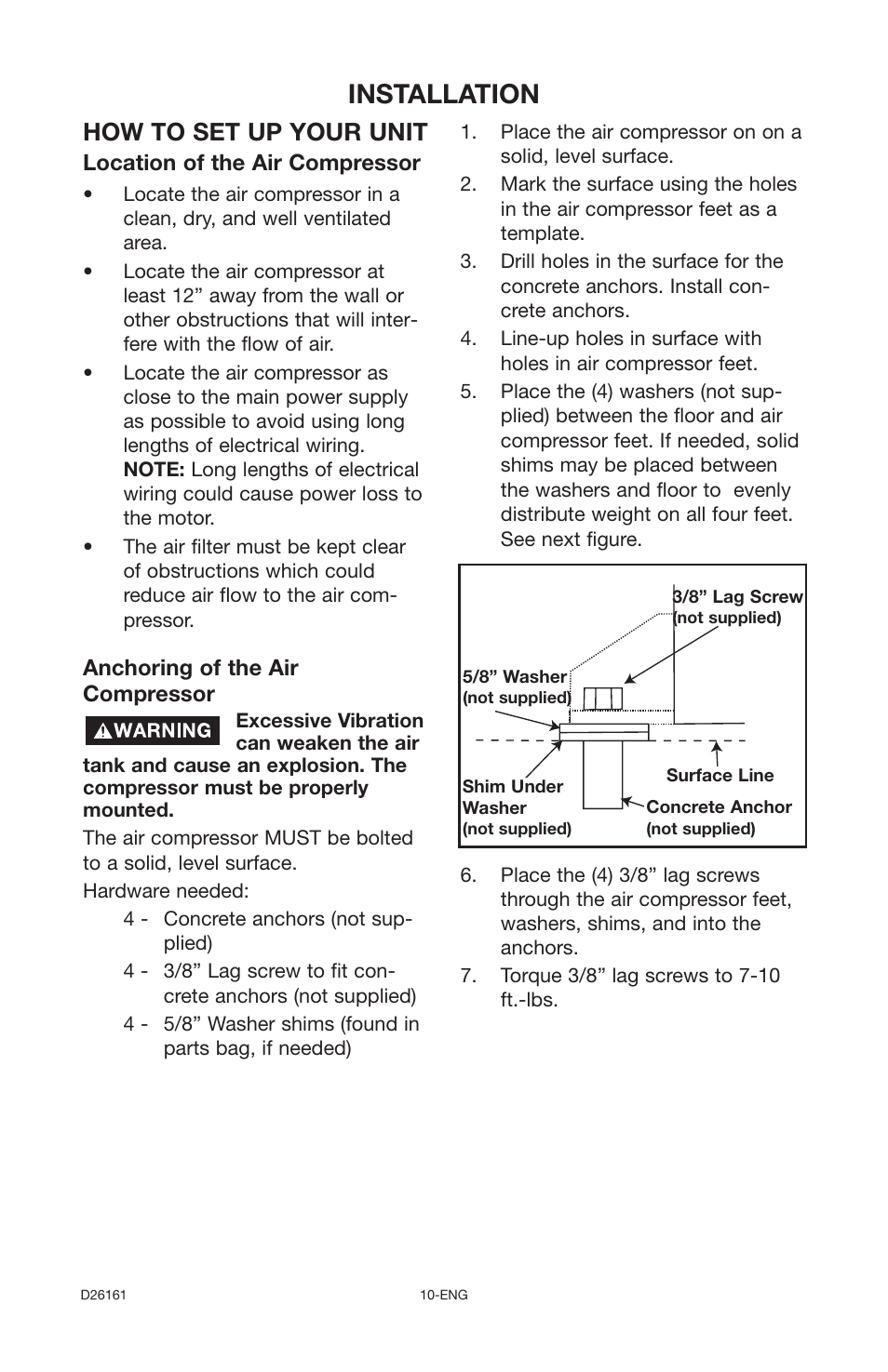Installation, How to set up your unit | Delta DLKC6580V2-1 User Manual | Page 10 / 30