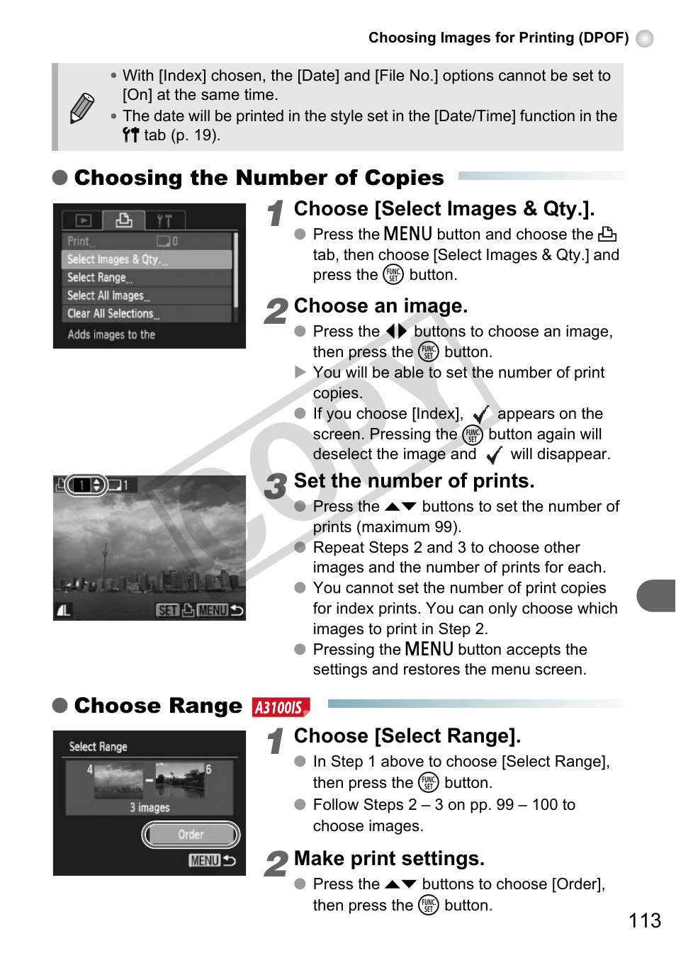 Co py | Canon A3000 IS User Manual | Page 113 / 148