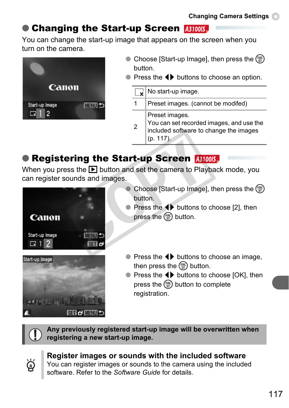 P. 117), Co py | Canon A3000 IS User Manual | Page 117 / 148