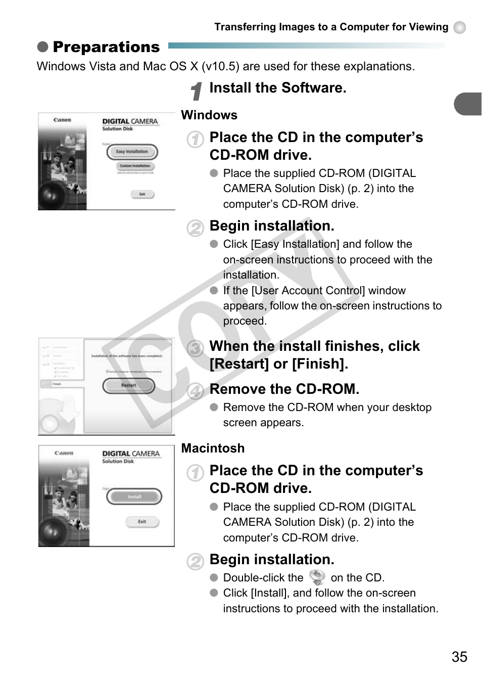 Co py | Canon A3000 IS User Manual | Page 35 / 148