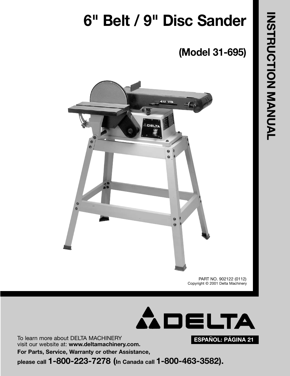 Delta 31-695 User Manual | 20 pages