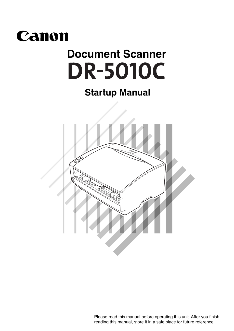 Canon DR-5010C User Manual | 96 pages