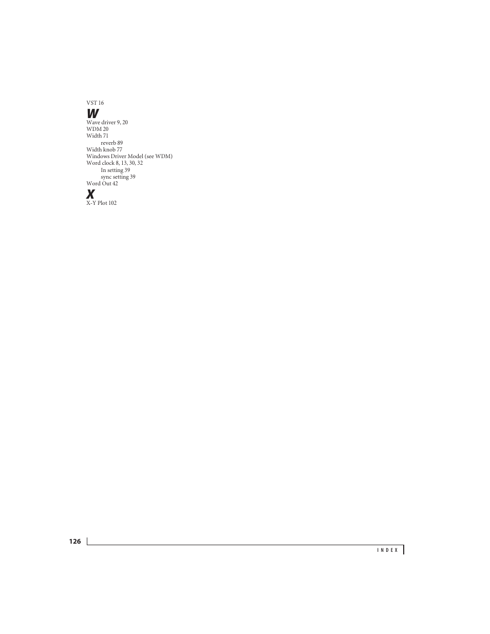 MOTU 828x 28x30 Audio Interface with ThunderTechnology User Manual | Page 126 / 126