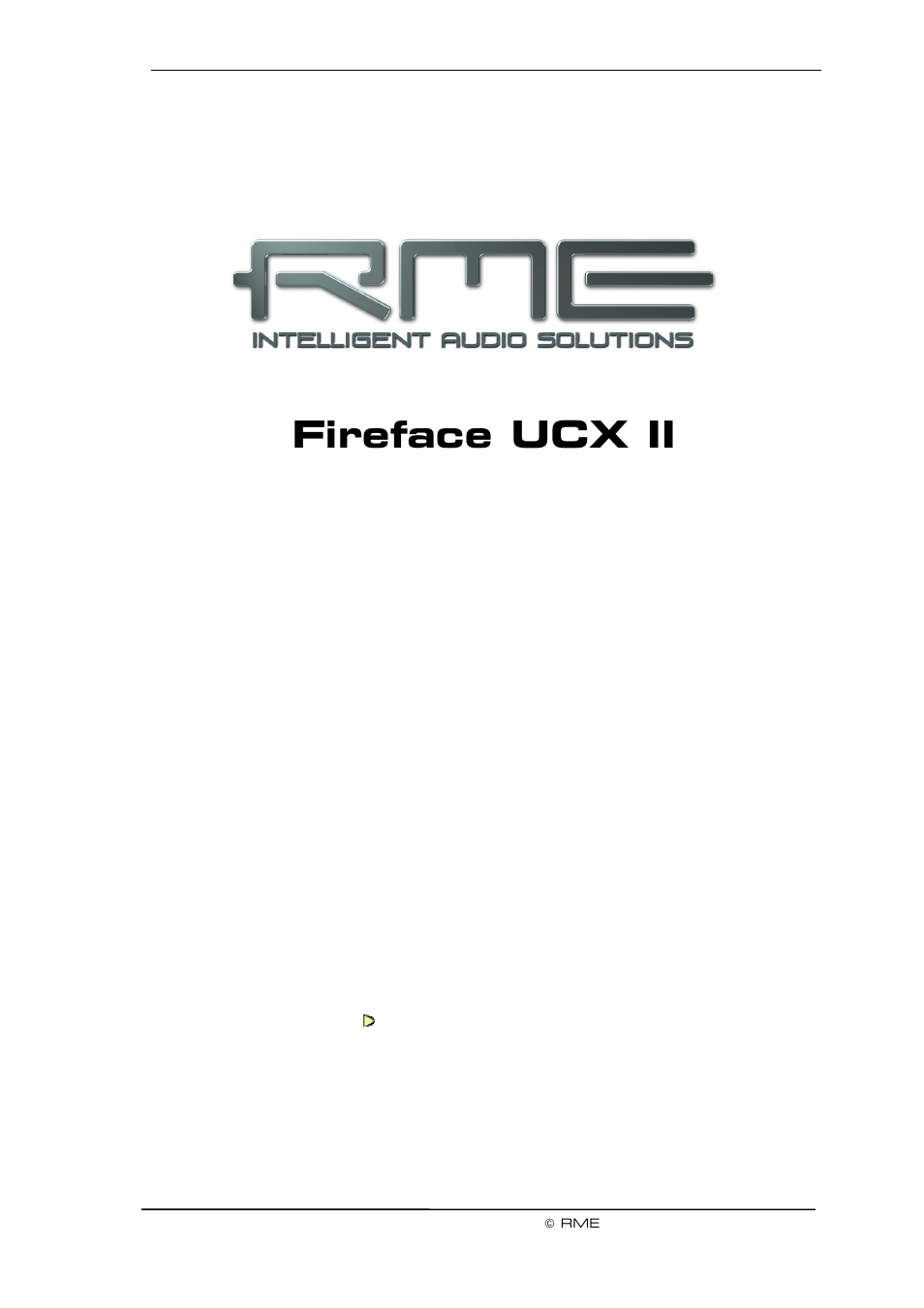 Fireface ucx ii, User's guide, Technical reference | RME Fireface UCX II 40-Channel USB-B Audio/MIDI Interface User Manual | Page 107 / 122