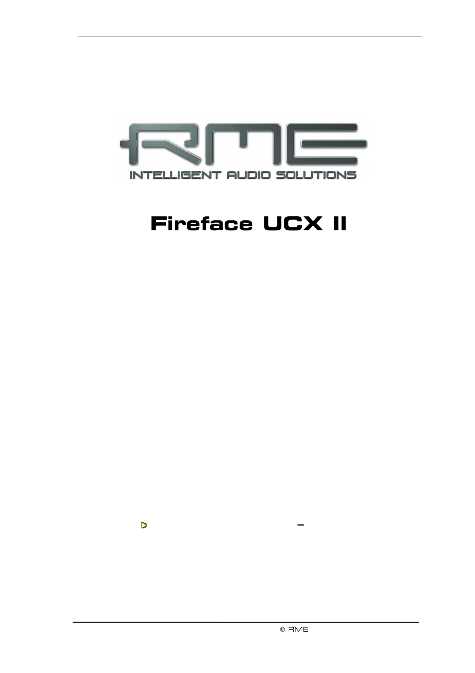 Fireface ucx ii, User's guide, Installation and operation – windows | RME Fireface UCX II 40-Channel USB-B Audio/MIDI Interface User Manual | Page 15 / 122