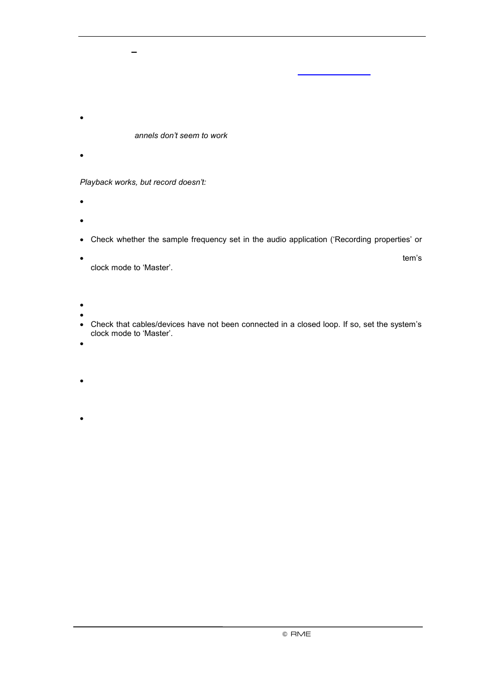 Hotline – troubleshooting | RME Fireface UCX II 40-Channel USB-B Audio/MIDI Interface User Manual | Page 37 / 122