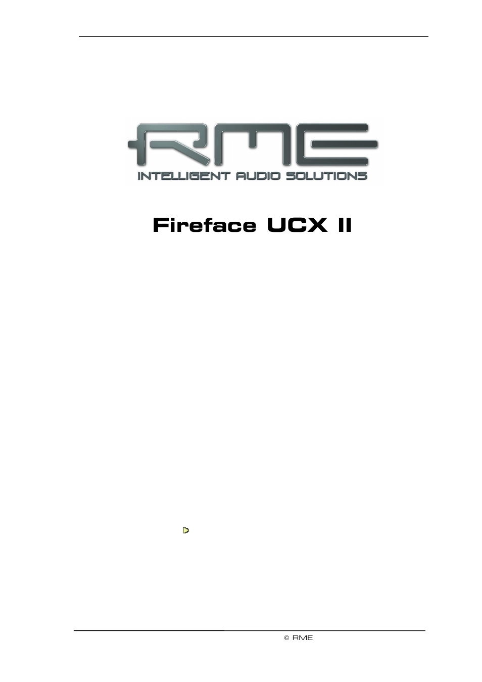 Fireface ucx ii, User's guide, Stand-alone operation | RME Fireface UCX II 40-Channel USB-B Audio/MIDI Interface User Manual | Page 49 / 122