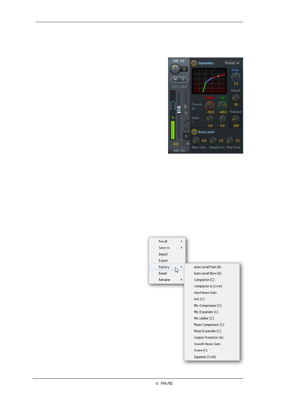 RME Fireface UCX II 40-Channel USB-B Audio/MIDI Interface User Manual | Page 62 / 122
