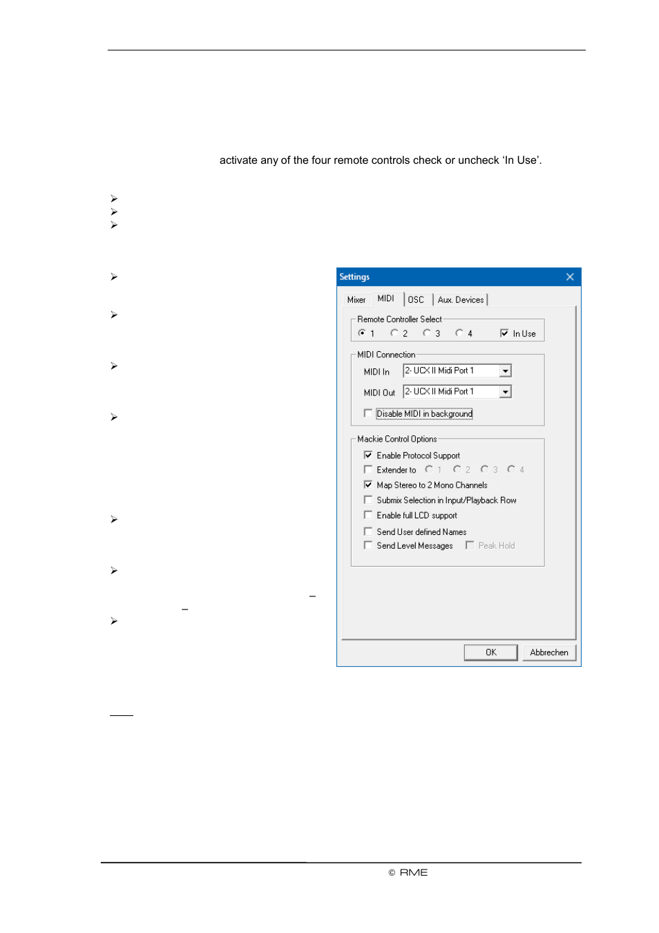 RME Fireface UCX II 40-Channel USB-B Audio/MIDI Interface User Manual | Page 75 / 122