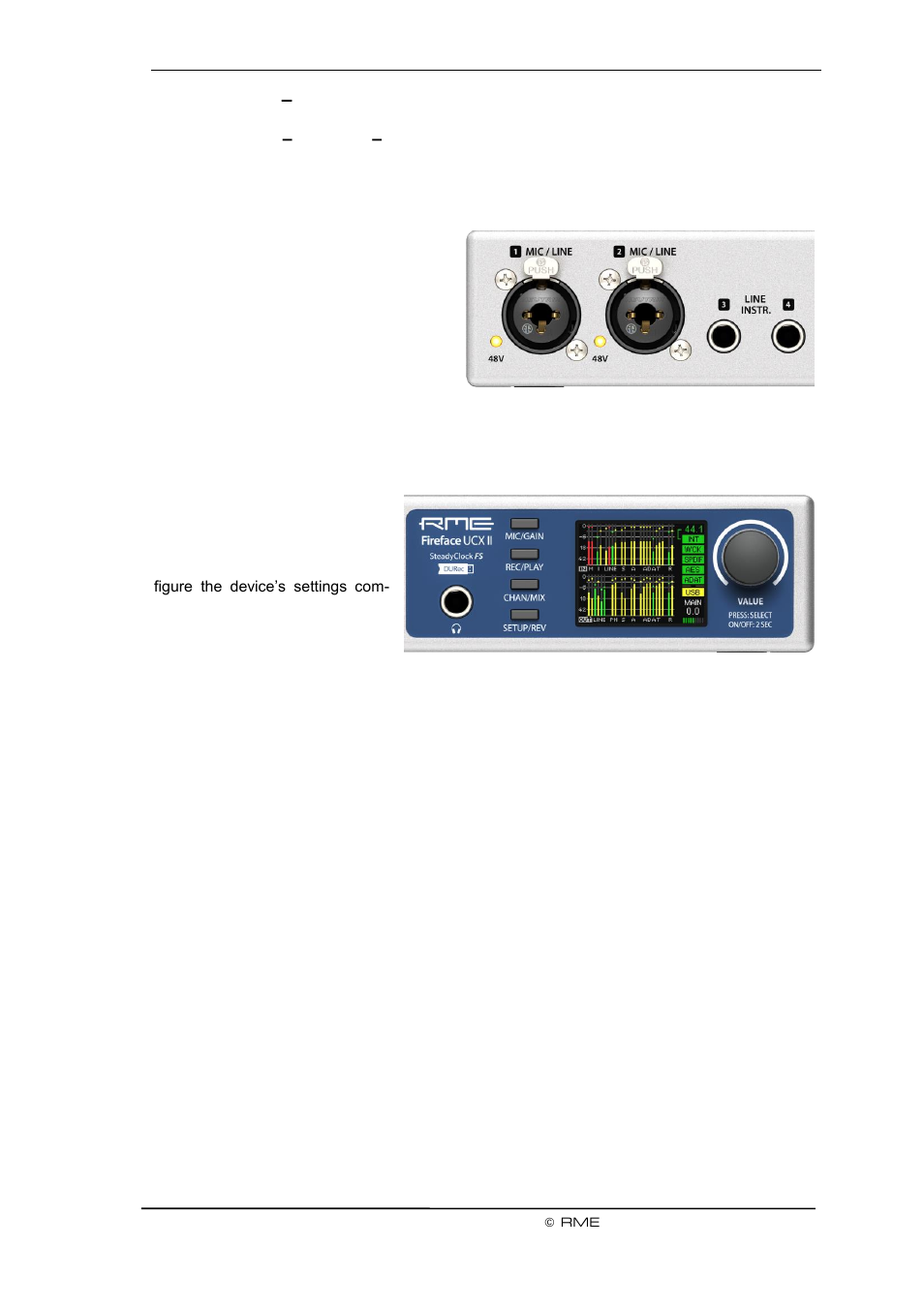 First usage – quick start | RME Fireface UCX II 40-Channel USB-B Audio/MIDI Interface User Manual | Page 9 / 122