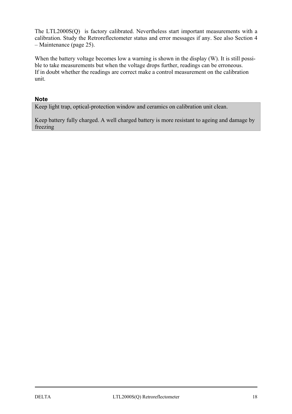 Delta LTL2000S User Manual | Page 22 / 45