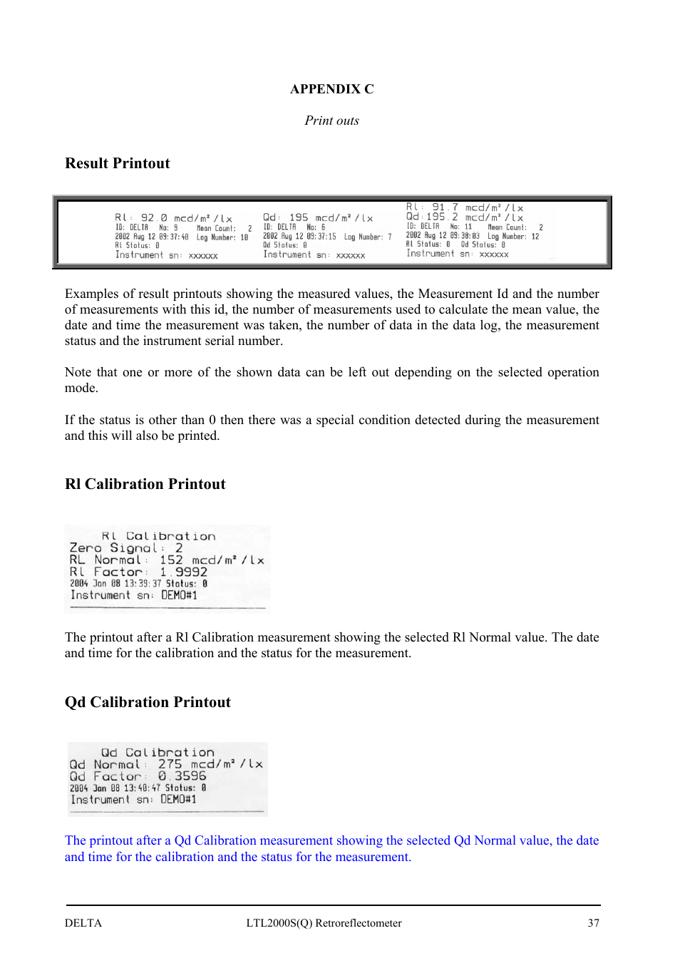 Delta LTL2000S User Manual | Page 41 / 45