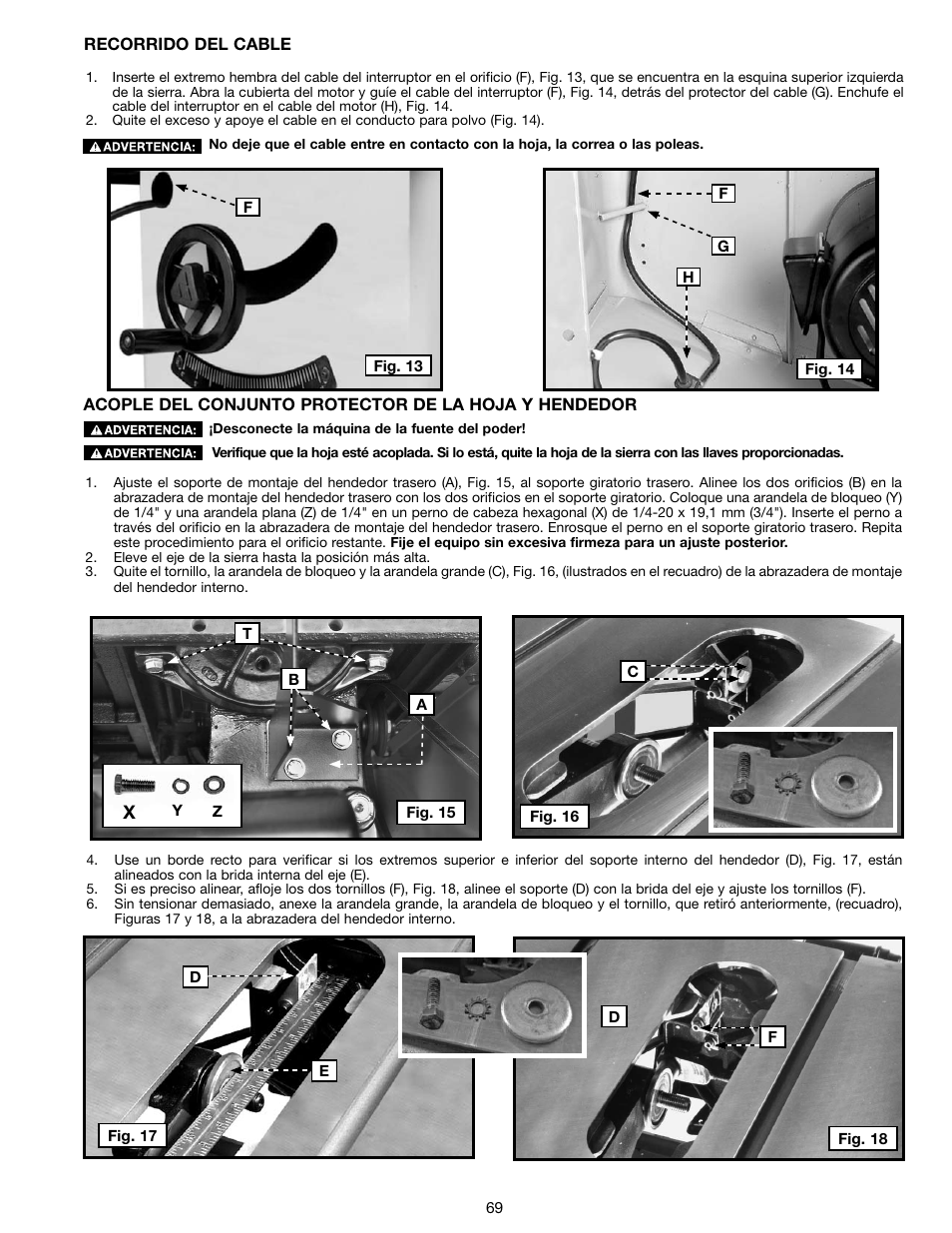 Delta N028314 User Manual | Page 69 / 88