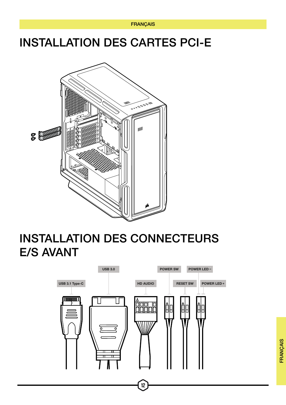 Corsair iCUE 5000T Mid Tower Desktop Case (Black) User Manual | Page 26 / 145