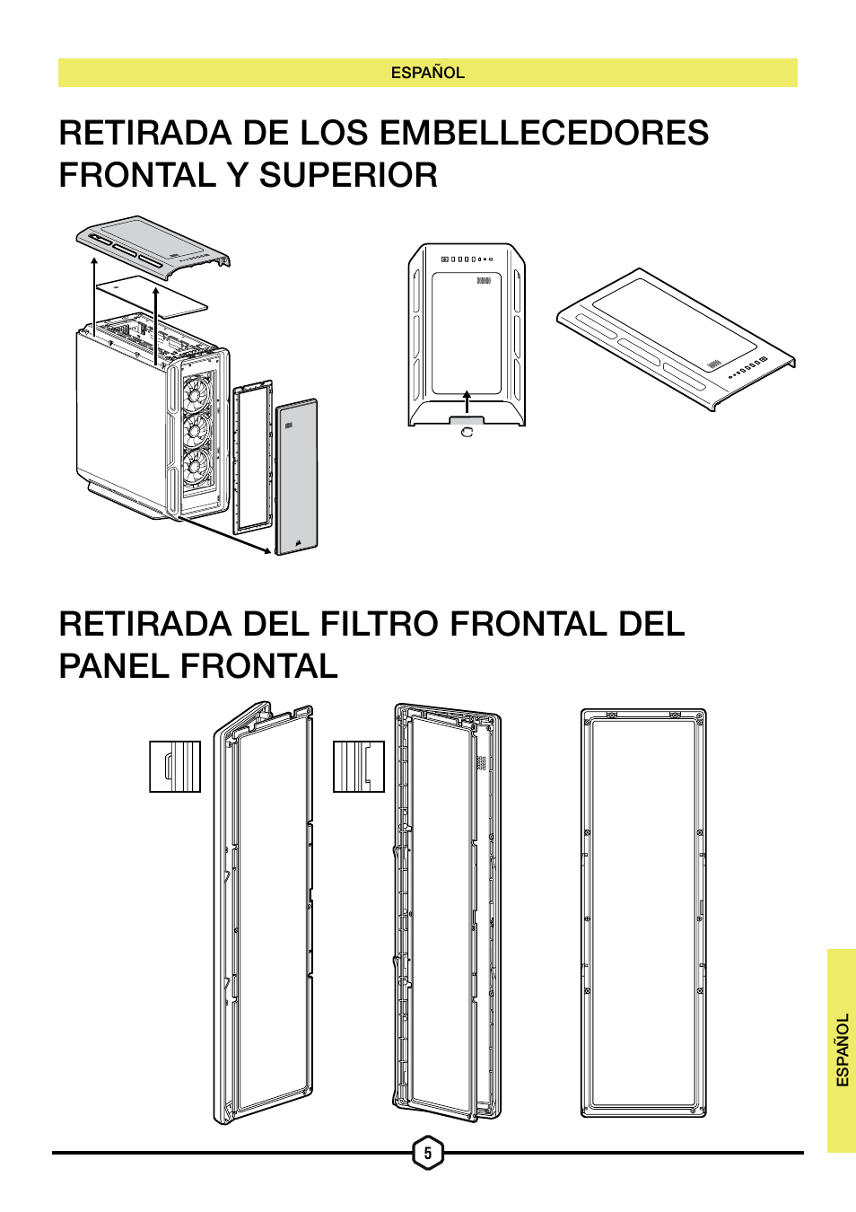 Corsair iCUE 5000T Mid Tower Desktop Case (Black) User Manual | Page 71 / 145