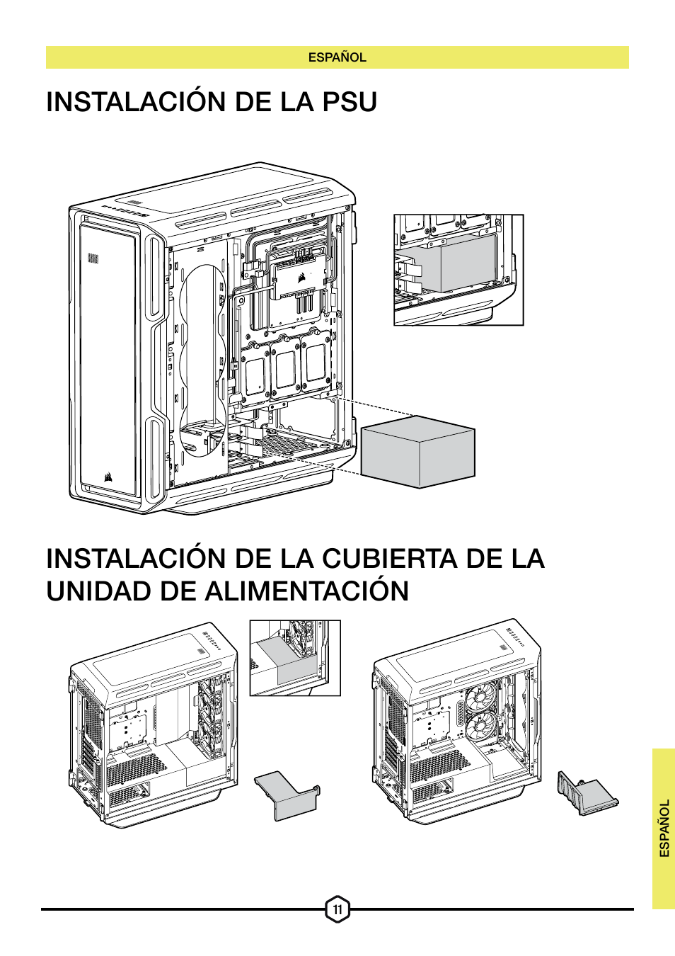 Corsair iCUE 5000T Mid Tower Desktop Case (Black) User Manual | Page 77 / 145