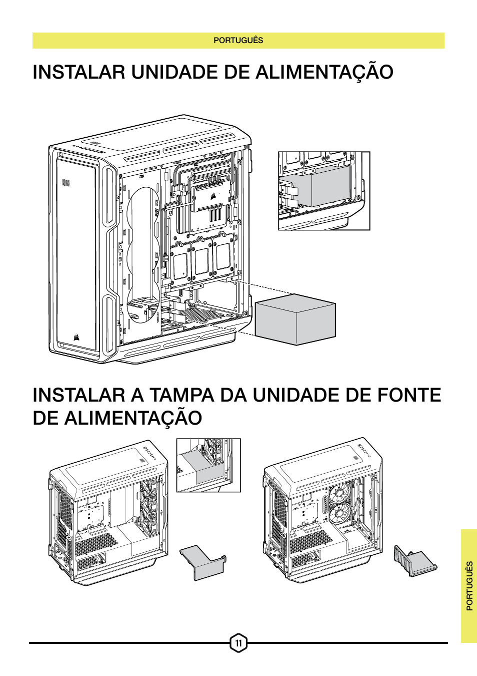 Corsair iCUE 5000T Mid Tower Desktop Case (Black) User Manual | Page 90 / 145