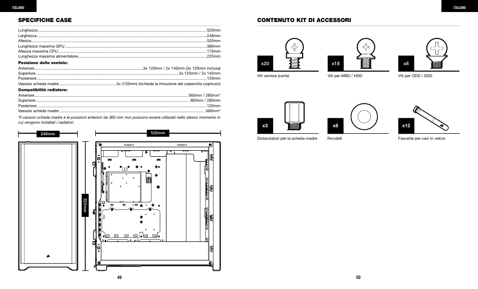 Corsair iCUE 5000X RGB Mid-Tower SmDesktop Case (White) User Manual | Page 27 / 68