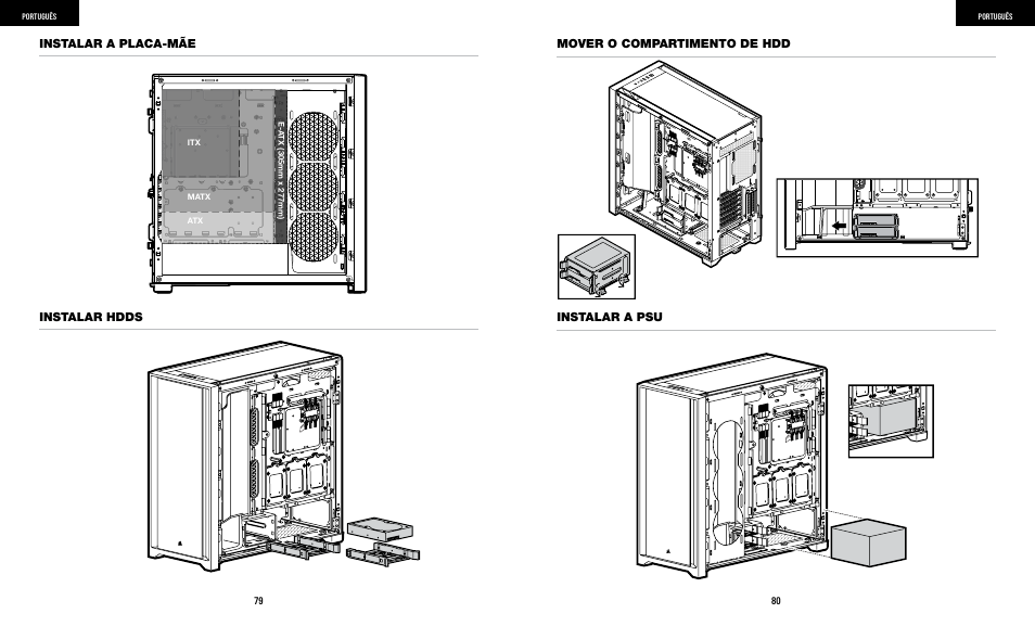 Corsair iCUE 5000X RGB Mid-Tower SmDesktop Case (White) User Manual | Page 42 / 68