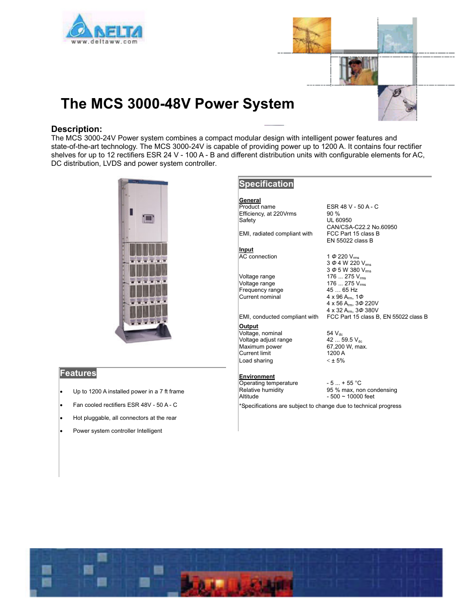 Delta MCS 3000 User Manual | 1 page