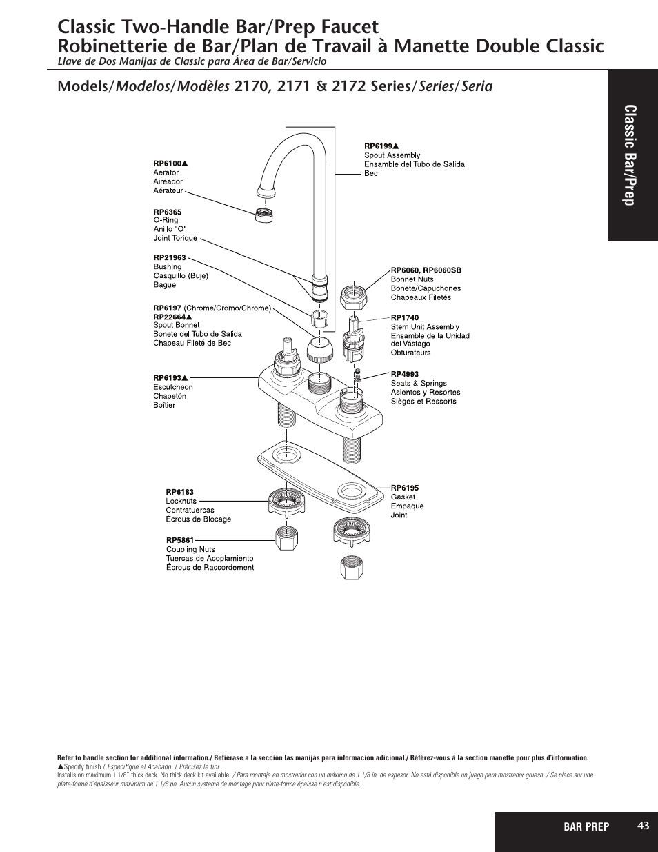 Delta 2172 Series User Manual | 1 page