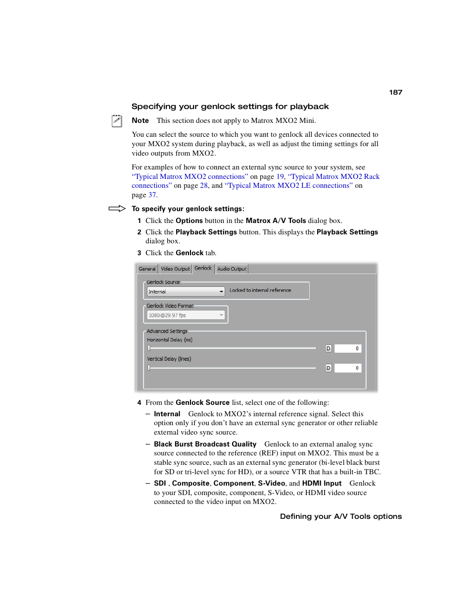 Matrox MXO2 PCIe Host Adapter User Manual | Page 211 / 388