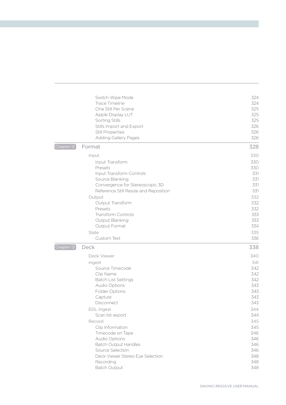 Blackmagic Design DaVinci Resolve Advanced Panel User Manual | Page 10 / 435