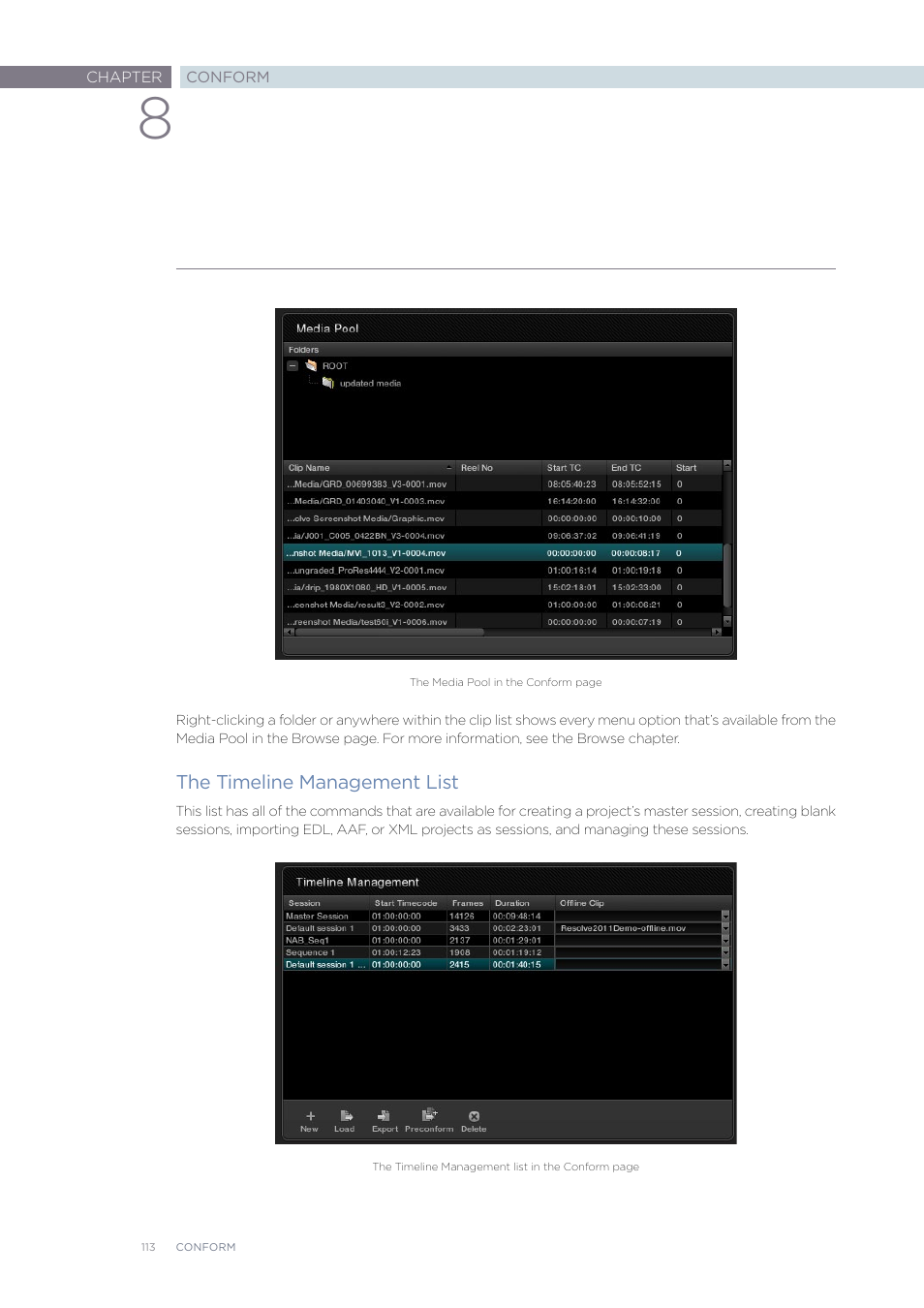 Blackmagic Design DaVinci Resolve Advanced Panel User Manual | Page 113 / 435