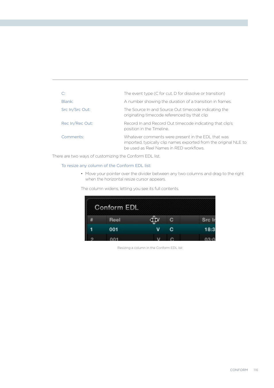 Blackmagic Design DaVinci Resolve Advanced Panel User Manual | Page 116 / 435