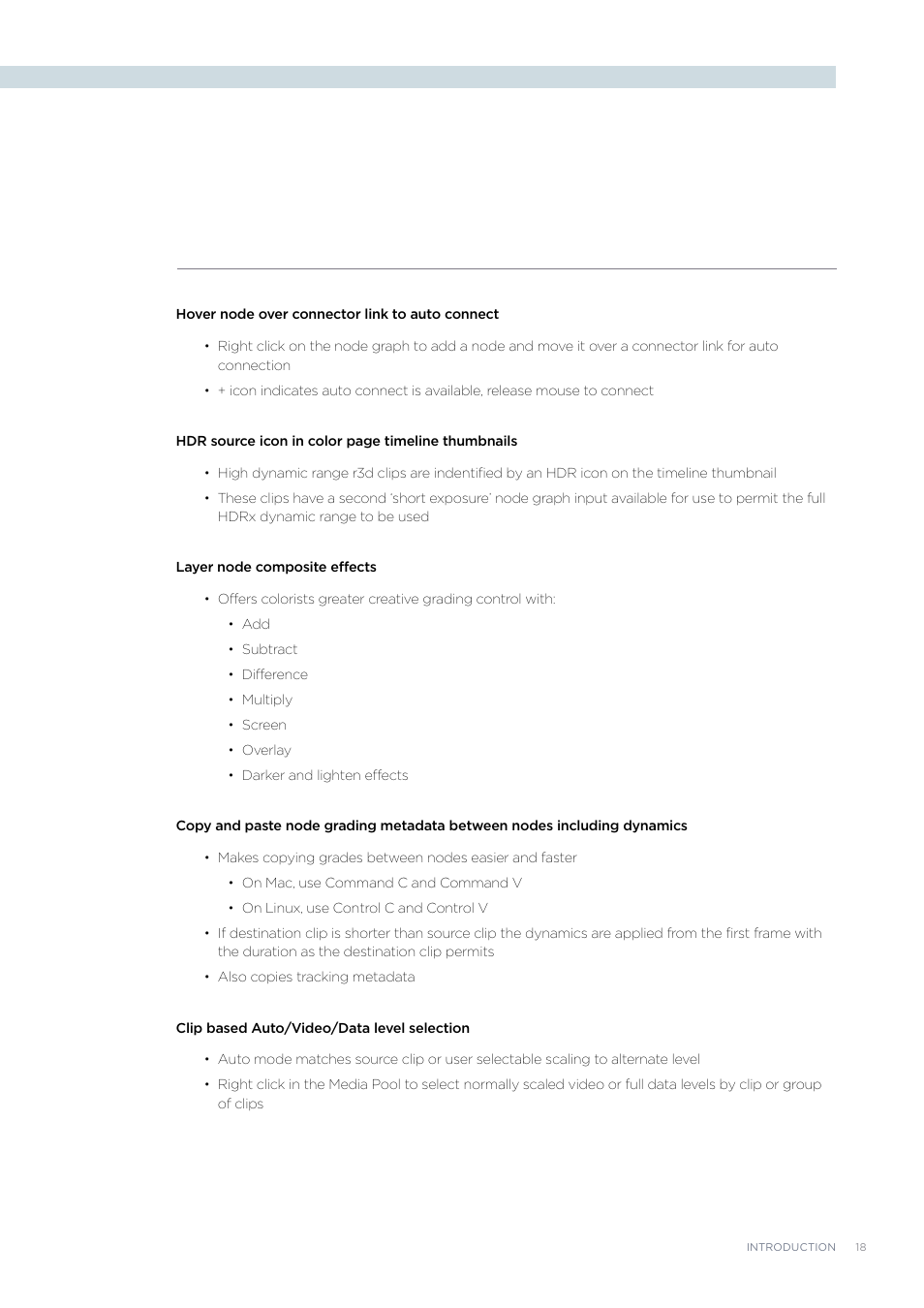 Blackmagic Design DaVinci Resolve Advanced Panel User Manual | Page 18 / 435