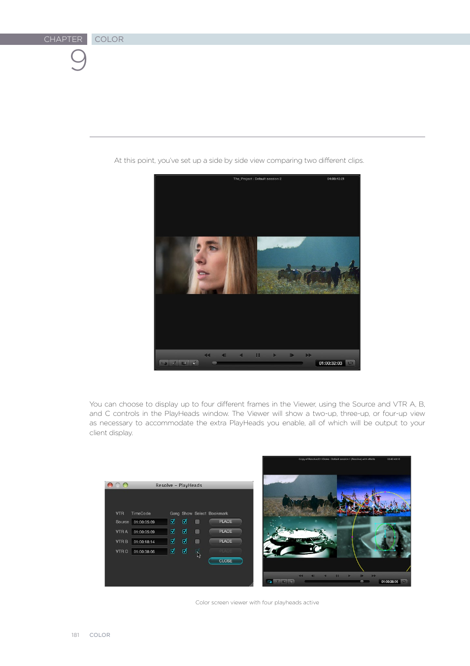 Blackmagic Design DaVinci Resolve Advanced Panel User Manual | Page 181 / 435