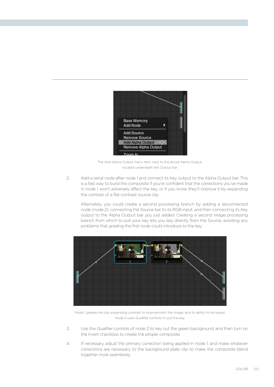 Blackmagic Design DaVinci Resolve Advanced Panel User Manual | Page 212 / 435