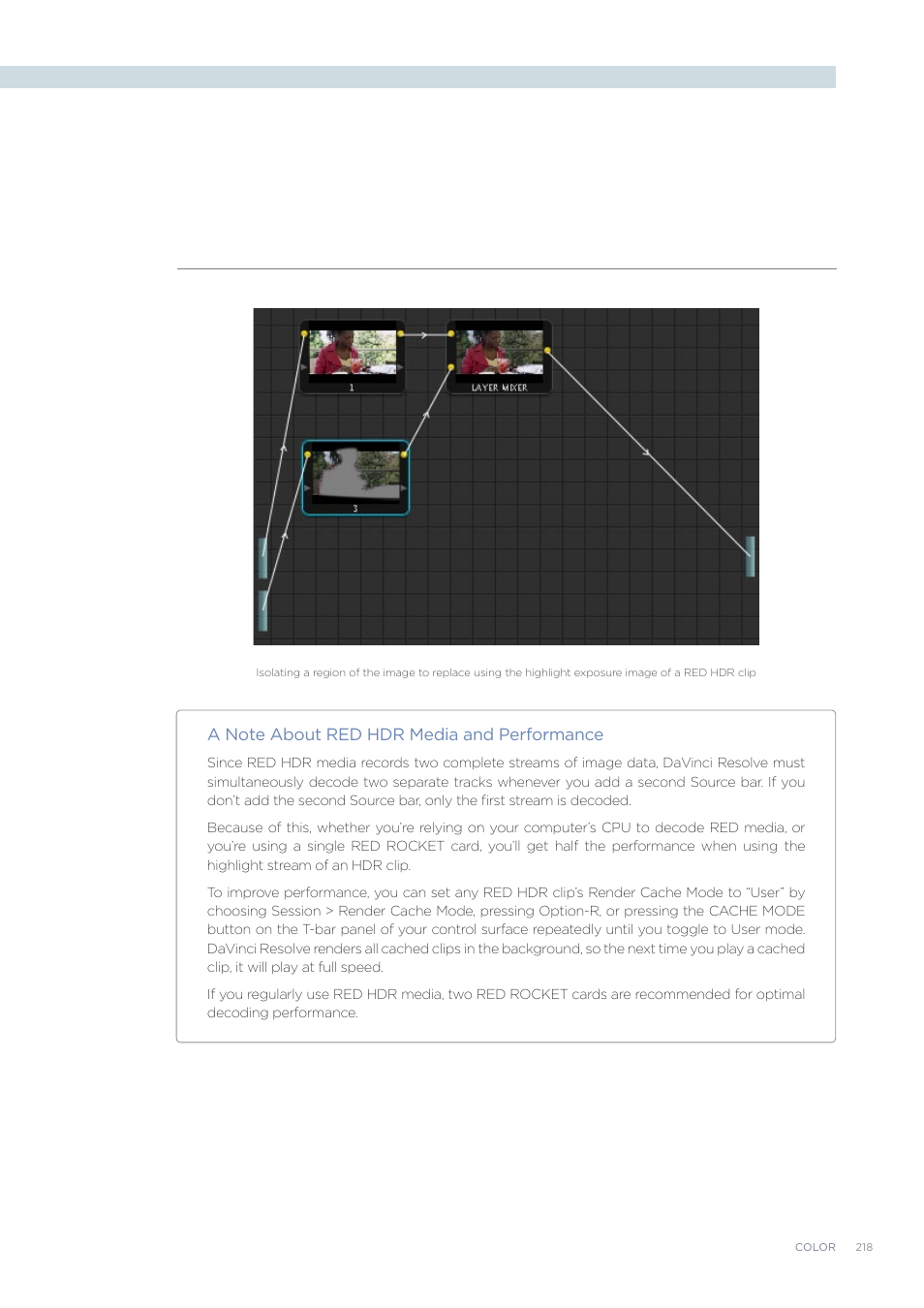 Blackmagic Design DaVinci Resolve Advanced Panel User Manual | Page 218 / 435