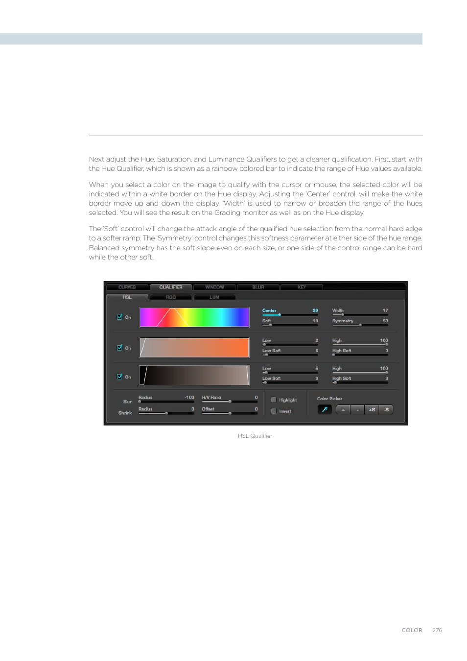 Blackmagic Design DaVinci Resolve Advanced Panel User Manual | Page 276 / 435