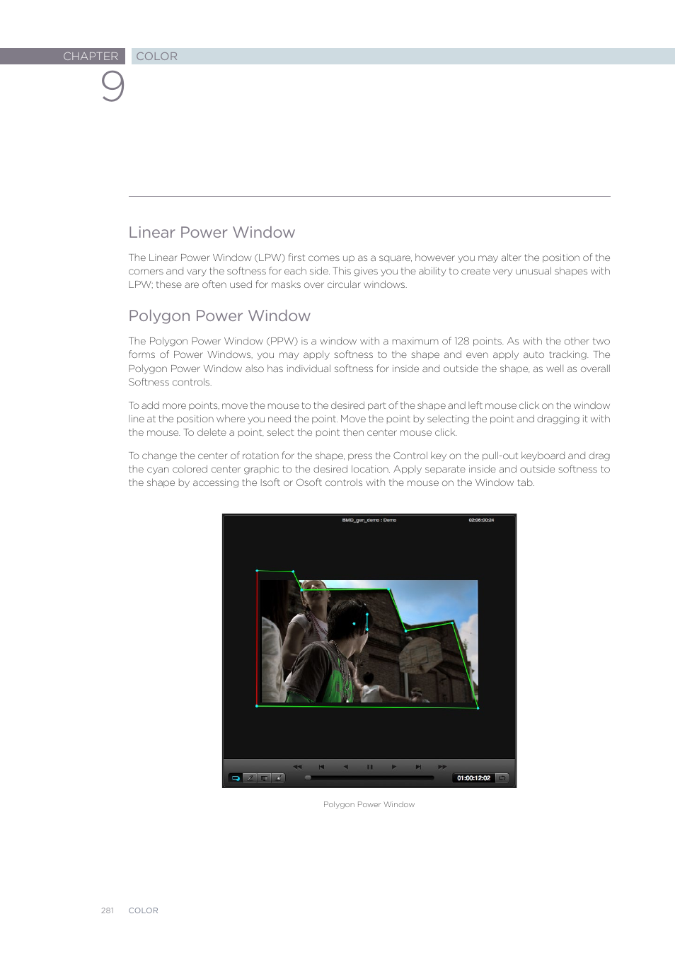 Blackmagic Design DaVinci Resolve Advanced Panel User Manual | Page 281 / 435